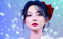 Trang điểm đón Noel theo style "Cô nàng băng giá"