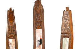Triển lãm "Thời gian" - cuộc đối thoại giữa di sản kiến trúc dân gian và hội họa đương đại