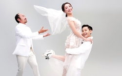 Vợ chồng Tiến Luật - Thu Trang: "Cứ hở ra là chụp ảnh cưới"