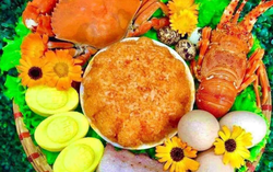 Chưa tới 400.000 đồng/mâm tam sên cúng vía Thần tài 