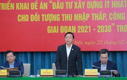 Bàn việc xây 130.000 căn hộ nhà ở xã hội trong năm 2024