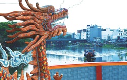 Miếu Nổi - ngôi cổ miếu trên dòng sông Vàm Thuật 