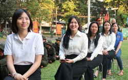 Các tân binh TPHCM rạng rỡ trong lễ giao nhận quân năm 2024