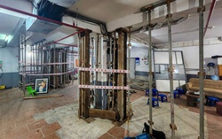 Nỗi khổ chung cư mini: Bài 1 - Tòa nhà bị nứt cột, cư dân phải di dời chưa biết ngày về