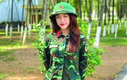 Tự hào được khoác lên mình màu xanh áo lính
