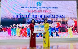 Quảng Ninh: Tặng 1.500 áo dài cho phụ nữ có hoàn cảnh khó khăn