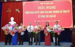 Bạc Liêu: Triển khai quyết định điều động, bổ nhiệm 17 cán bộ chủ chốt