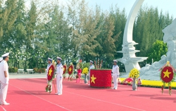 Bộ đội Hải quân tri ân, tưởng niệm các Anh hùng liệt sĩ Gạc Ma 