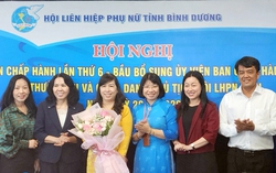 Bà Võ Thị Bạch Yến được bầu giữ chức Chủ tịch Hội LHPN tỉnh Bình Dương