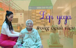 Dẹp quán cà phê để mở lớp học yoga cho bệnh nhân 