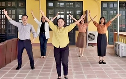 Hội viên danh dự: "Tôi không ngại khi tham gia tập dân vũ cùng chị em"