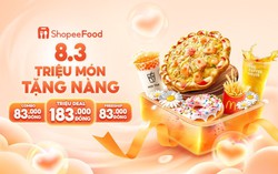 Không phải triệu đóa hồng, ShopeeFood gây bất ngờ với “Triệu Món Tặng Nàng” dịp 8.3