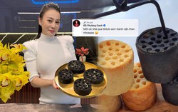 Phương Oanh làm thứ bánh lạ: Dân tình tưởng cục than, hóa ra là món "hot" trên mạng xã hội