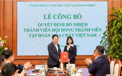 Bổ nhiệm nữ Phó Vụ trưởng giữ chức Thành viên HĐTV Tập đoàn Hóa chất Việt Nam