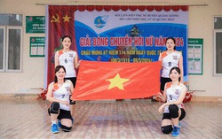 Thanh Hóa: Giải bóng chuyền hơi nữ chào mừng 8/3