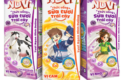 Cục An toàn thực phẩm thông tin về "Sữa trái cây" gây nhầm lẫn