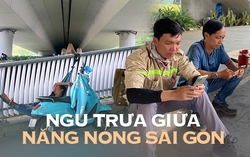 “Khách sạn 5 sao” của công nhân, shipper giữa cái nắng rát mặt ở TP.HCM