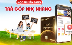 HDBank hỗ trợ trả góp 100% tiền học phí với kỳ hạn đến 60 tháng