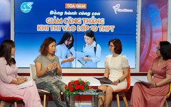 Tọa đàm "Đồng hành cùng con giảm căng thẳng khi thi vào lớp 10 THPT"