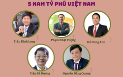5 nam tỷ phú Việt Nam lọt top thế giới sở hữu khối tài sản lớn cỡ nào?