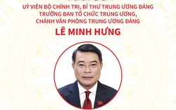 Tiểu sử đồng chí Lê Minh Hưng, tân Ủy viên Bộ Chính trị, Trưởng ban Tổ chức Trung ương