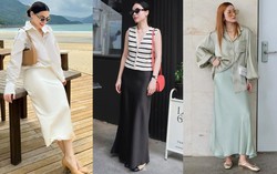 Chân váy suông đang "phủ sóng" phong cách của các mỹ nhân Việt