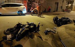 TPHCM: Nữ tài xế taxi công nghệ tông hàng loạt xe máy đang lưu thông khiến nhiều người bị thương