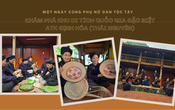 Trải nghiệm: Nghe hát Then, chơi đàn tính, làm bánh, đan nón nơi "Thủ đô gió ngàn"
