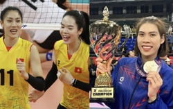 Những hình ảnh ấn tượng của bóng chuyền nữ Việt Nam lần thứ 2 liên tiếp vô địch châu Á