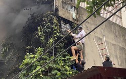 Người đàn ông bị bỏng sau khi cứu 2 phụ nữ khỏi vụ cháy nhà trọ 3 tầng