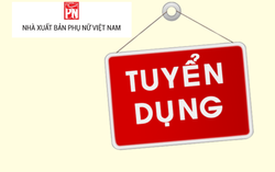 Nhà xuất bản Phụ nữ Việt Nam tuyển dụng viên chức