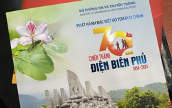 Phát hành bộ tem đặc biệt kỷ niệm 70 năm Chiến thắng Điện Biên Phủ