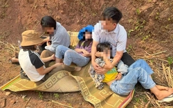 Ô tô lao xuống vực, cả gia đình 5 người may mắn thoát nạn