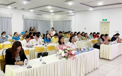 Nâng cao kiến thức, kỹ năng giải quyết vụ việc liên quan đến phụ nữ và trẻ em cho cán bộ Hội