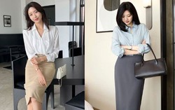 10 cách phối chân váy bút chì trẻ trung, tôn dáng dành cho nàng công sở
