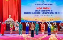 Thái Bình: Biểu dương gia đình "5 có, 3 sạch" và phụ nữ cao tuổi tiêu biểu