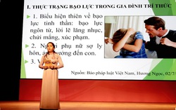 Bạo lực gia đình để lại vết thương lòng khó phai