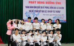 "Chấm dứt bạo lực, vun đắp yêu thương", chăm lo cho phụ nữ và trẻ em dân tộc thiểu số
