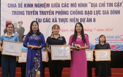 Chia sẻ kinh nghiệm triển khai mô hình "Địa chỉ tin cậy" giữa các xã thực hiện Dự án 8