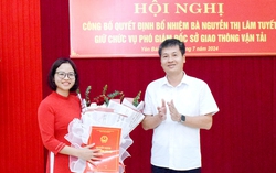 Yên Bái: Bổ nhiệm nữ Trưởng phòng giữ chức Phó Giám đốc Sở Giao thông vận tải 