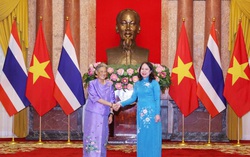 Phó Chủ tịch nước Võ Thị Ánh Xuân tiếp Công chúa Thái Lan Maha Chakri Sirindhorn