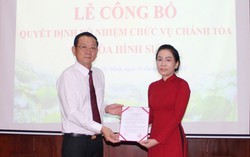 Bổ nhiệm nữ Thẩm phán cao cấp giữ chức Chánh tòa Tòa Hình sự TAND cấp cao