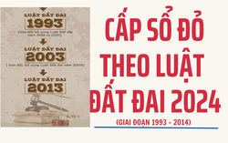 Quy định về cấp sổ đỏ cho đất không có giấy tờ giai đoạn 1993 - 2014