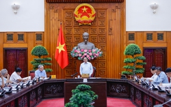 Thủ tướng chủ trì cuộc họp Thường trực Tiểu ban Kinh tế-xã hội Đại hội XIV của Đảng