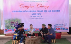 Hội LHPN Bát Xát: Truyền thông phòng chống bạo lực và bình đẳng giới ở chợ phiên