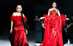 Gương mặt thời trang nhí thế giới 2024 làm vedette cùng Hoa hậu Bùi Quỳnh Hoa