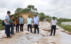 Chưa xảy ra sự cố mất an toàn đê điều tại các tỉnh thành đang có mưa lũ
