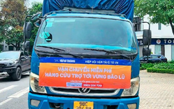 Thiết lập cầu vận chuyển miễn phí hàng cứu trợ bão lũ