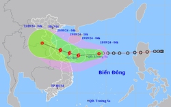 Thời tiết ngày 18/9: Áp thấp nhiệt đới có khả năng mạnh lên thành bão trong 24 giờ tới