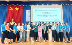 Bình Phước: Tập huấn lồng ghép giới cho cán bộ cấp huyện và cấp xã